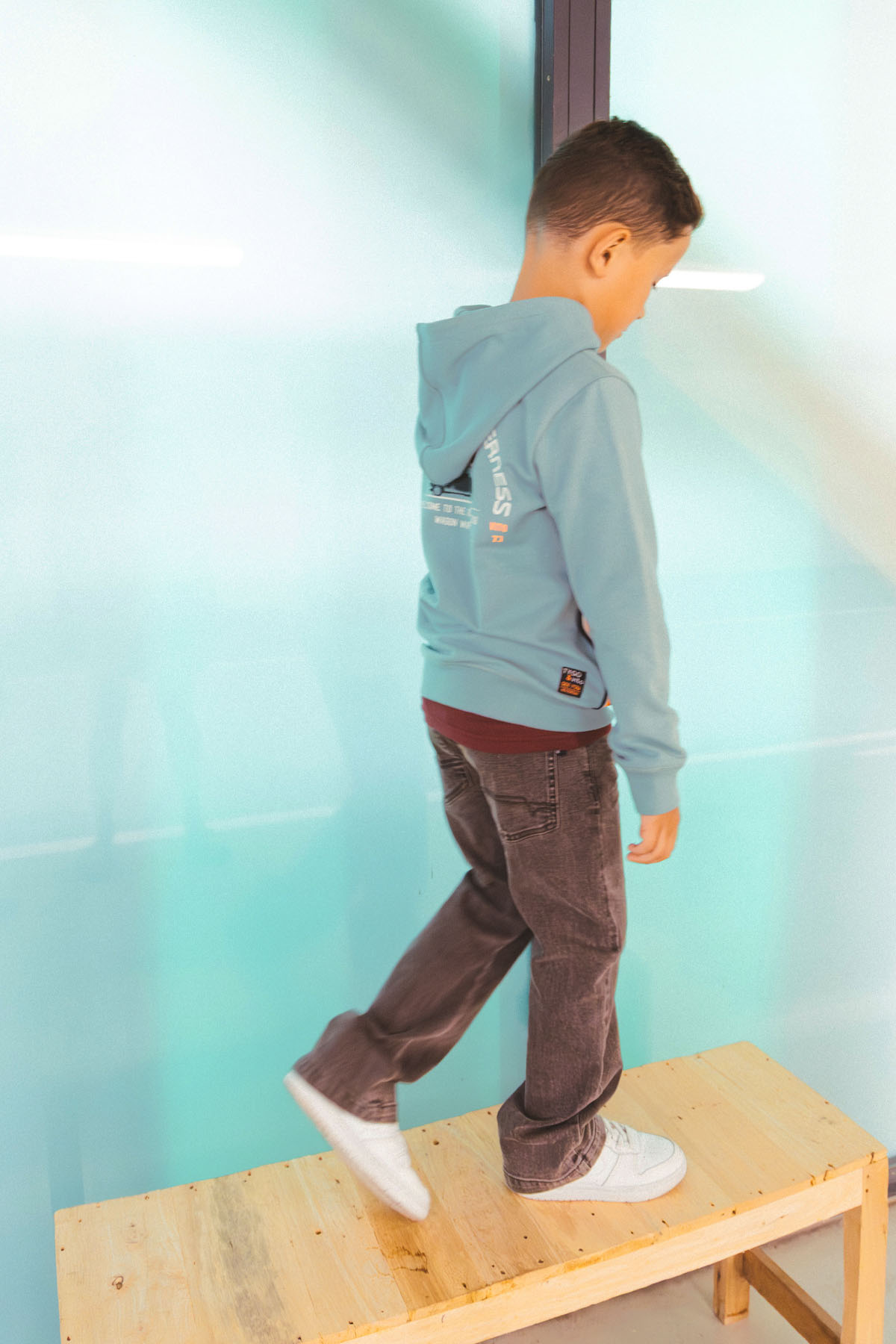 Tygo & Vito hoody Hank mineral blue
