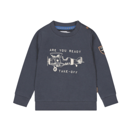 Dirkje sweater with crewneck navy