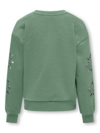 Kids ONLY sweater kogWinnie Hedge Green