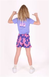 B.nosy girls t-shirt Tammy deep periwinkle