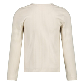 Jubel longsleeve rib offwhite Moon Flowers