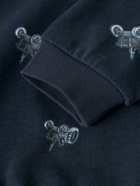 Name It Vifelix sweater navy blazer tractors