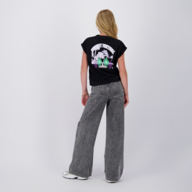 Raizzed girls t-shirt black print Julot