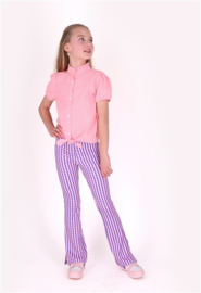 B.nosy girls Phoebe flare pants Cheery folk
