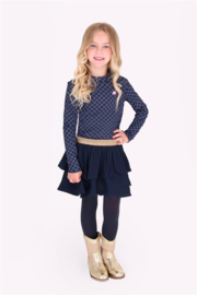 B.nosy girls dress Danique smart check
