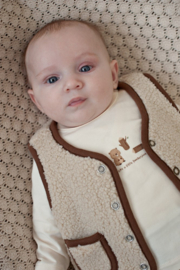 Feetje omkeerbaar teddygilet Tiny Timber Tales