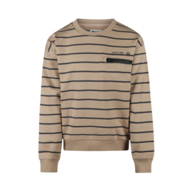 No Way Monday sweater loose fit light grey