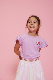 Jubel t-shirt violet Lazy Lagoon