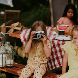 Koko Noko t-shirt peach aop