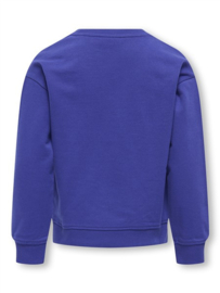 Kids ONLY sweater kogDITTE cobalt blue