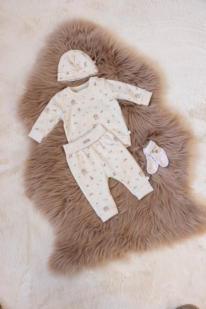 Feetje broek aop offwhite Fall Favorites