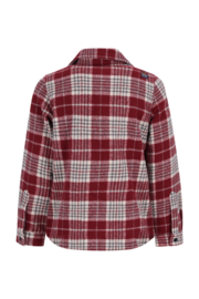 Tygo & Vito overshirt Onno merlot blouse