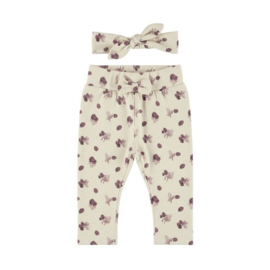 Dirkje jogging trousers met haarband Oatmeal melee
