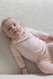 Feetje newborn longsleeve roze aop