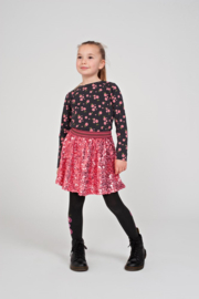 Jubel pailletten rok roze Moon Flowers