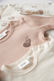 Feetje longsleeve rib zand Cute Cookie