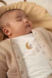 Feetje longsleeve offwhite Over the Moon for you