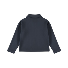 Dirkje polo longsleeve Blueberry