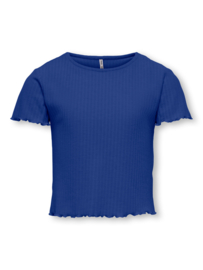 Kids ONLY t-shirt kogNELLA mazarine blue