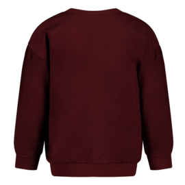 Jubel sweater relaxed fit bordeaux Daily Princess