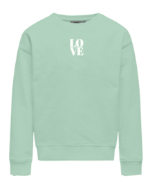 Kids ONLY sweater kogDITTE birds green