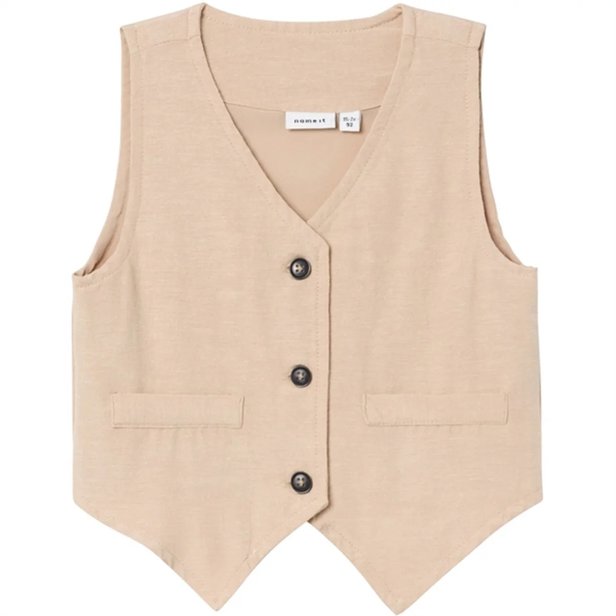 Name It waistcoat gilet Faher humus