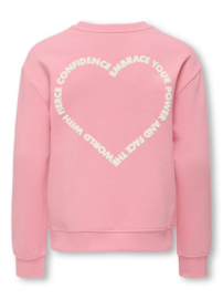 Kids ONLY sweater Ditte sea pink