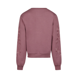 No Way Monday sweater burgundy