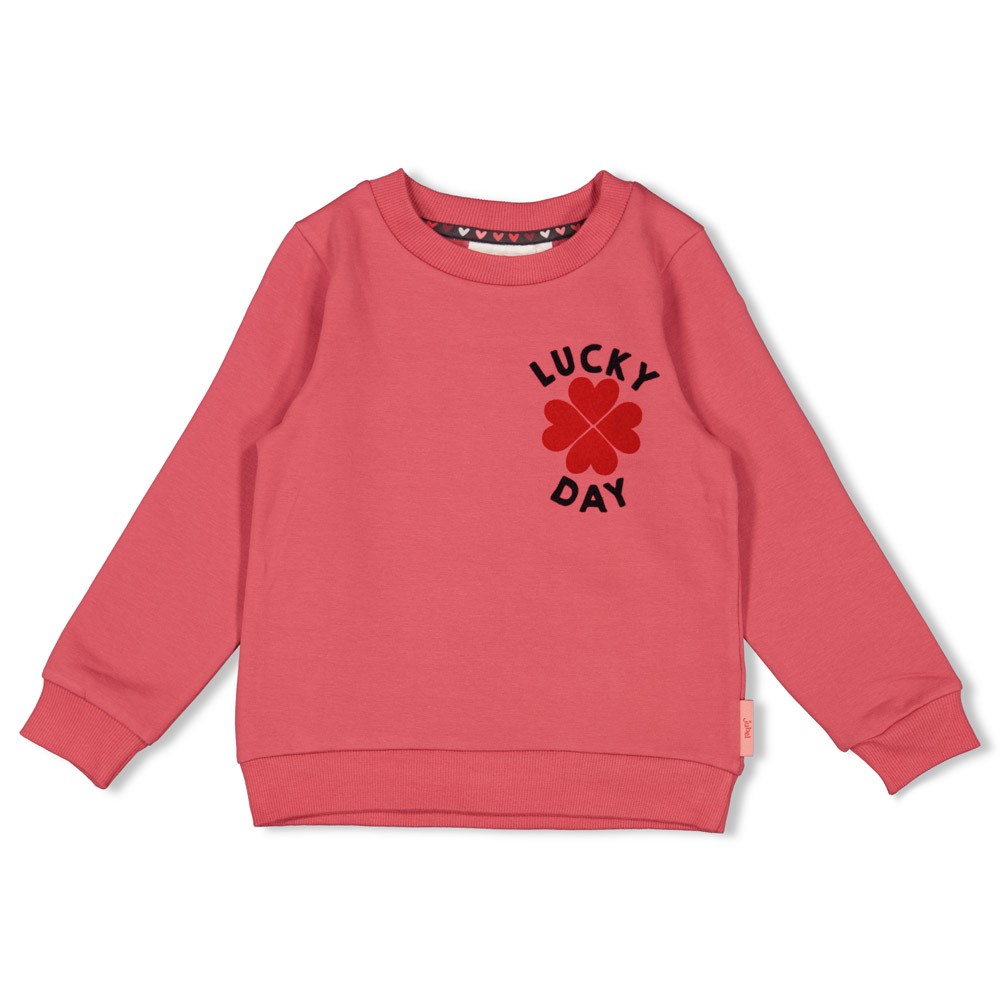 Jubel sweater roze Queen of Hearts