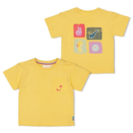 Jubel t-shirt geel Lazy Lagoon