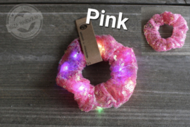 Led Scrunchies pailletten