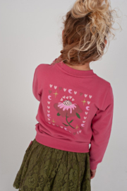 Jubel sweater roze Moon Flowers
