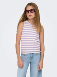 Kids ONLY tank top kogKENYA lilac breeze/cloud dancer