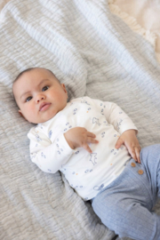 Feetje longsleeve aop offwhite Blue Ocean