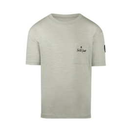 No Way Monday t-shirt loose fit light faded green