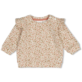 Feetje sweater aop offwhite Fall in Love