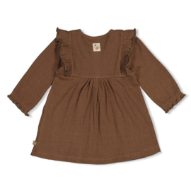 Feetje jurk rib aop Lucky Bloombird