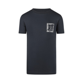 No Way Monday t-shirt steel blue