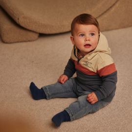 Dirkje sweater with hood navy