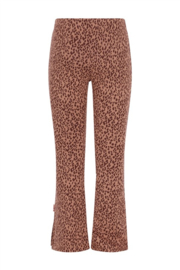 B.nosy girls Phea flared pants leopard aop dots