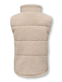 Kids ONLY bodywarmer KOGSANDRA TEDDY WAISTCOAT