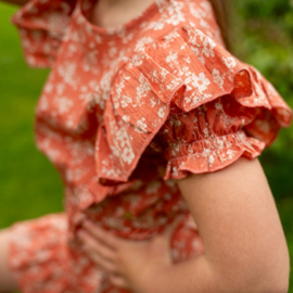 Koko Noko dress rusty orange