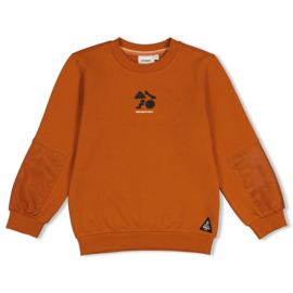 Sturdy sweater oranje Mountain Top