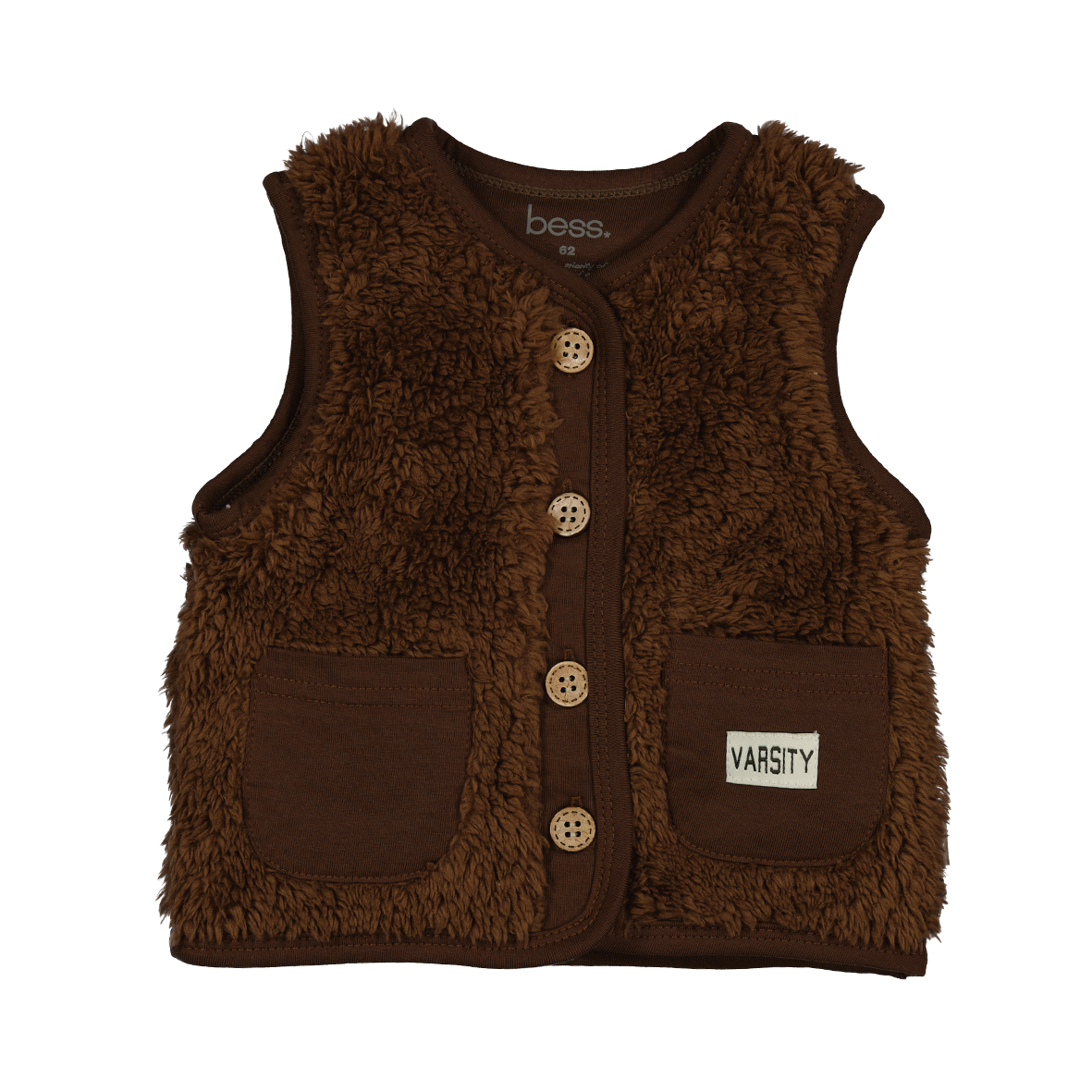 Bess teddy bodywarmer