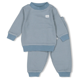 Feetje Wafel pyjama ice blue