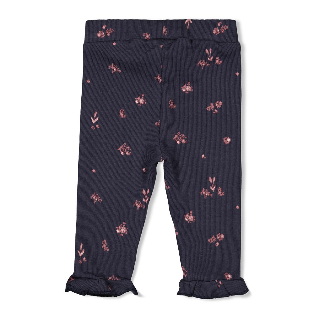 Feetje legging rib aop Swanlake