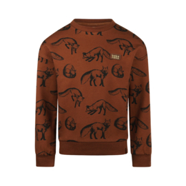 Koko Noko sweater dropped shoulder brown