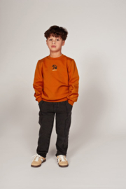 Sturdy sweater oranje Mountain Top