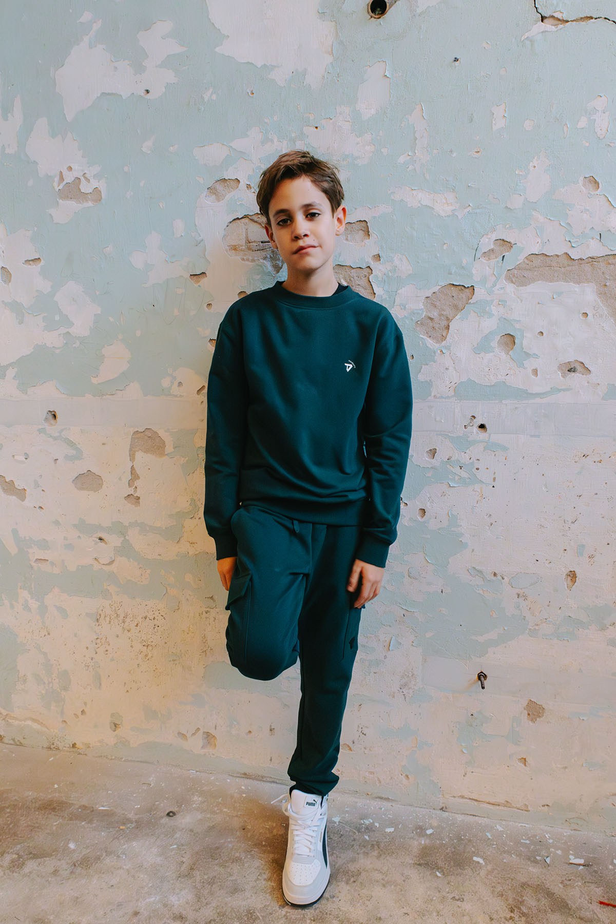 Tygo & Vito nextGen sweater Nate storm green