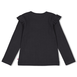 Jubel longsleeve ajour rib Forest Fancy